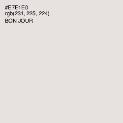 #E7E1E0 - Bon Jour Color Image
